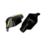 Motorsiklet Elcik El Koruma Rüzgarlığı Siyah Takım