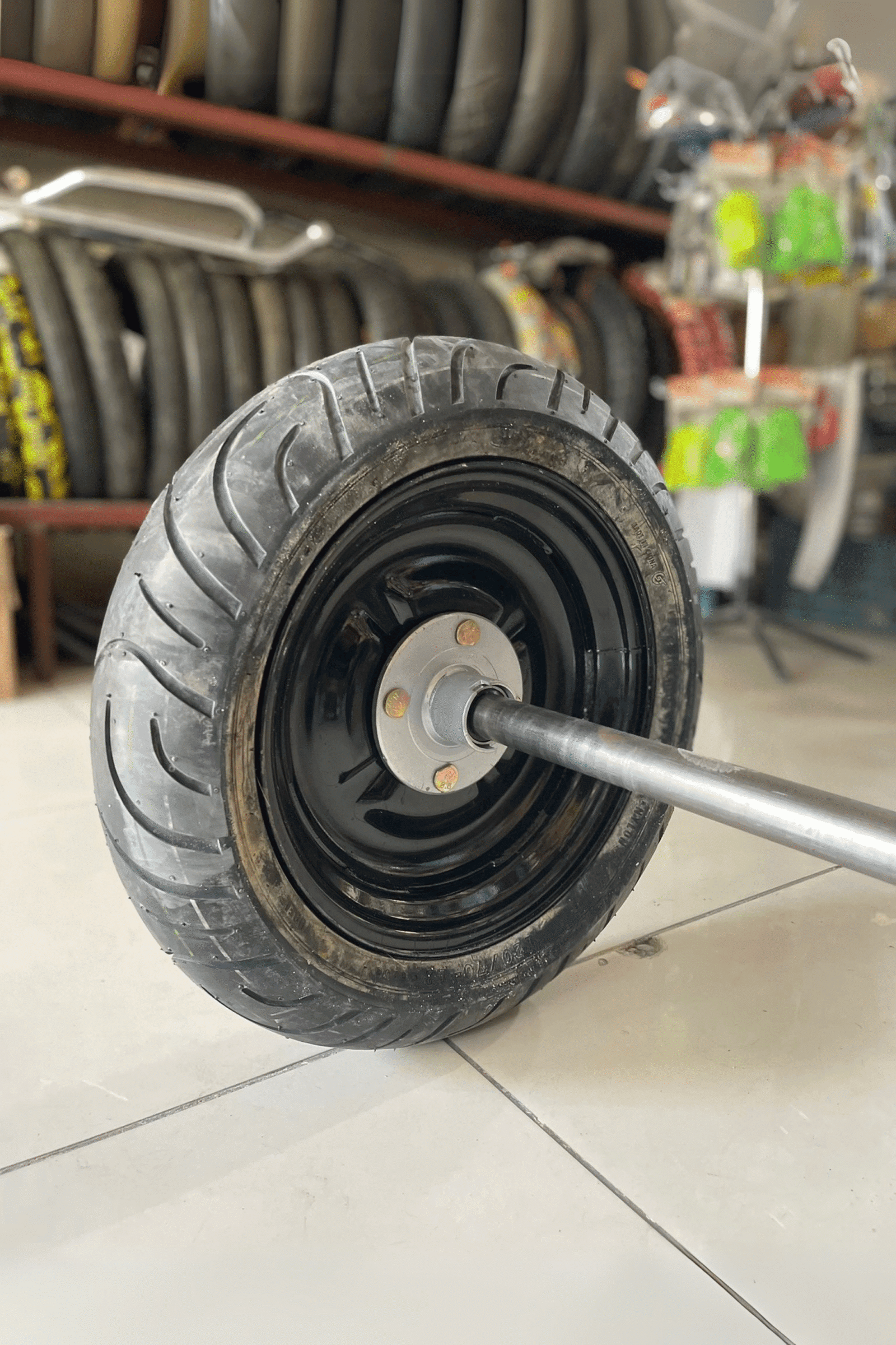 Römork Arka Taşıyıcı Mili Set Komple