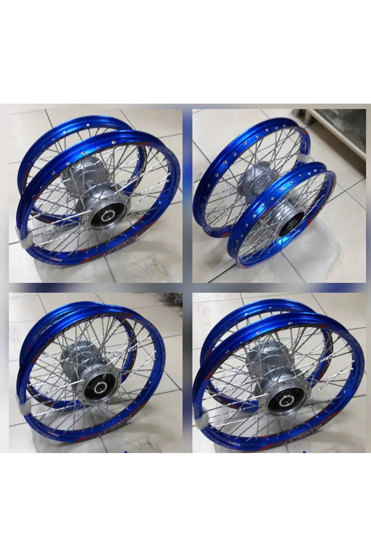 Ride İt Ön 18'' Arka 18'' Jant Takımı Mavi