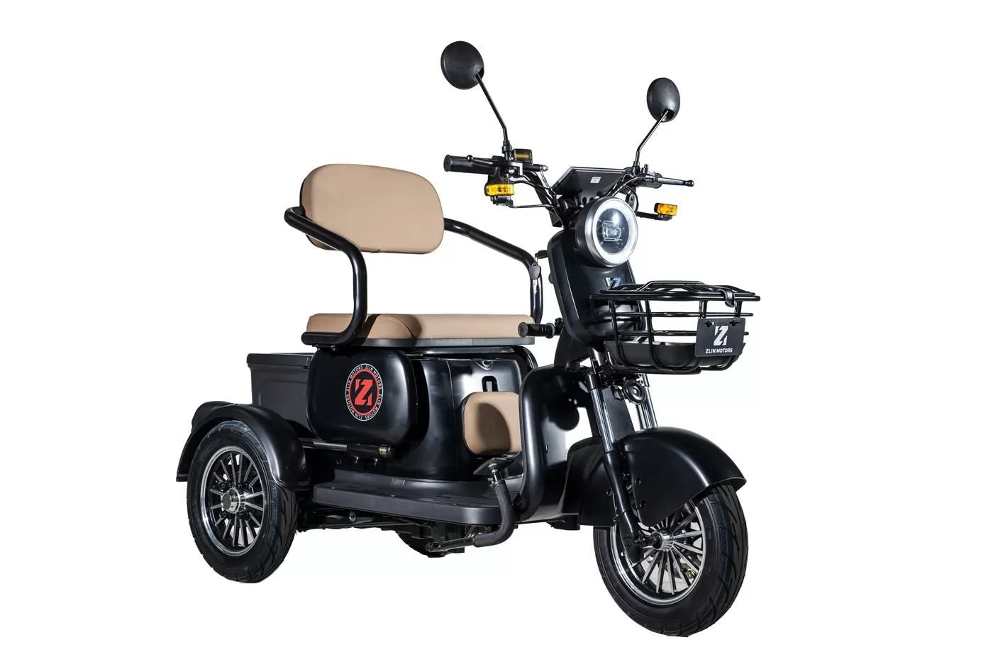 Zlin Luna 1000W 3 Tekerli Elektrik Motosiklet