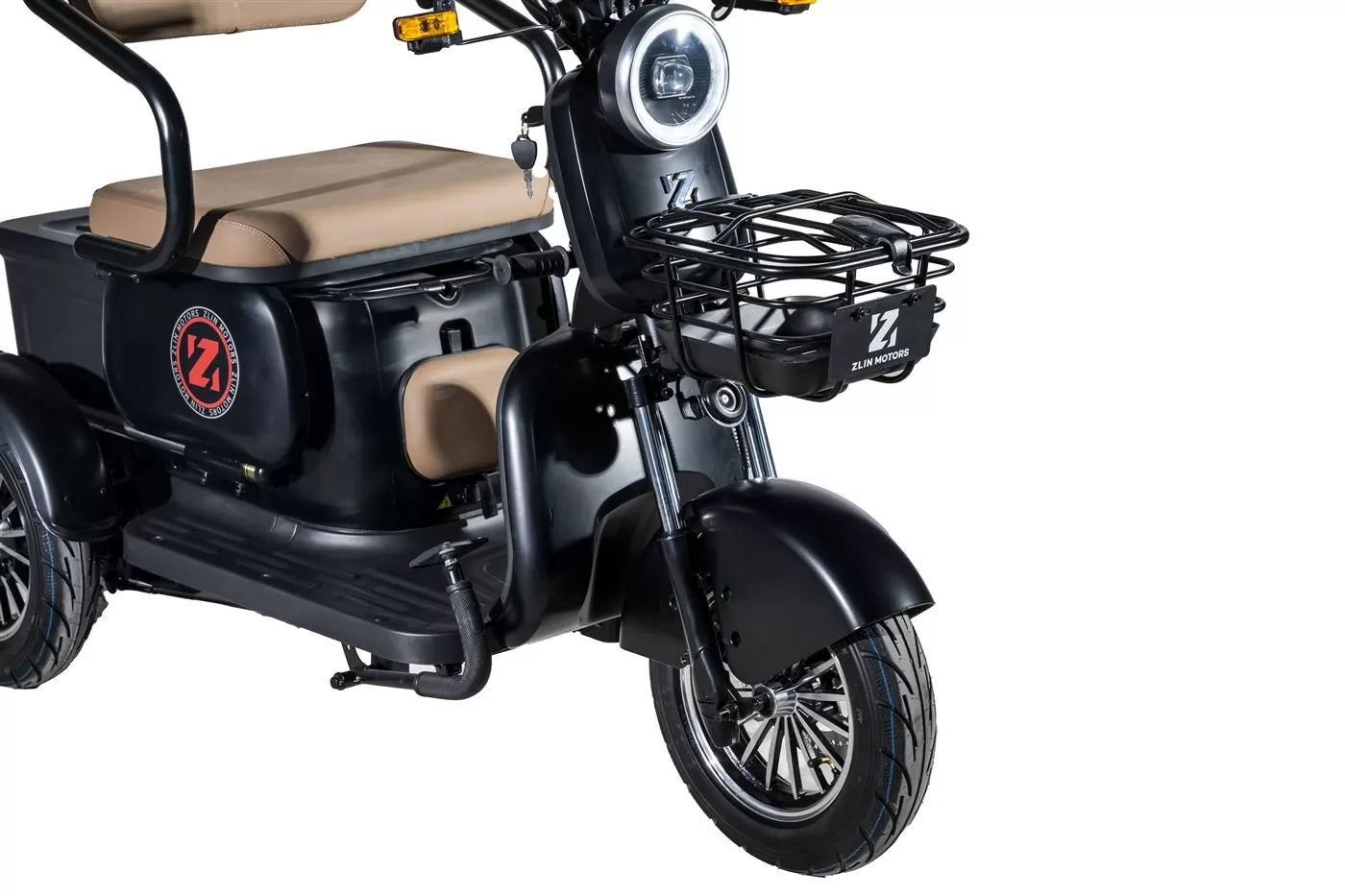 Zlin Luna 1000W 3 Tekerli Elektrik Motosiklet