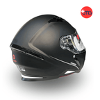 Shiro Hunter Mat Siyah Kask Full Face Kask Motosiklet Kaskı Kapalı Kask Full Siyah Kask