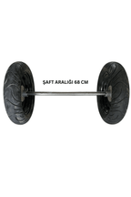 Römork Arka Taşıyıcı Mili Set Komple