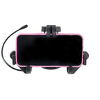 KNMASTER TT-840WU Titreşim Engelleyicili Kablosuz Şarjlı Tüm Motosikletlere Uyumlu Telefon Tutucu Stok