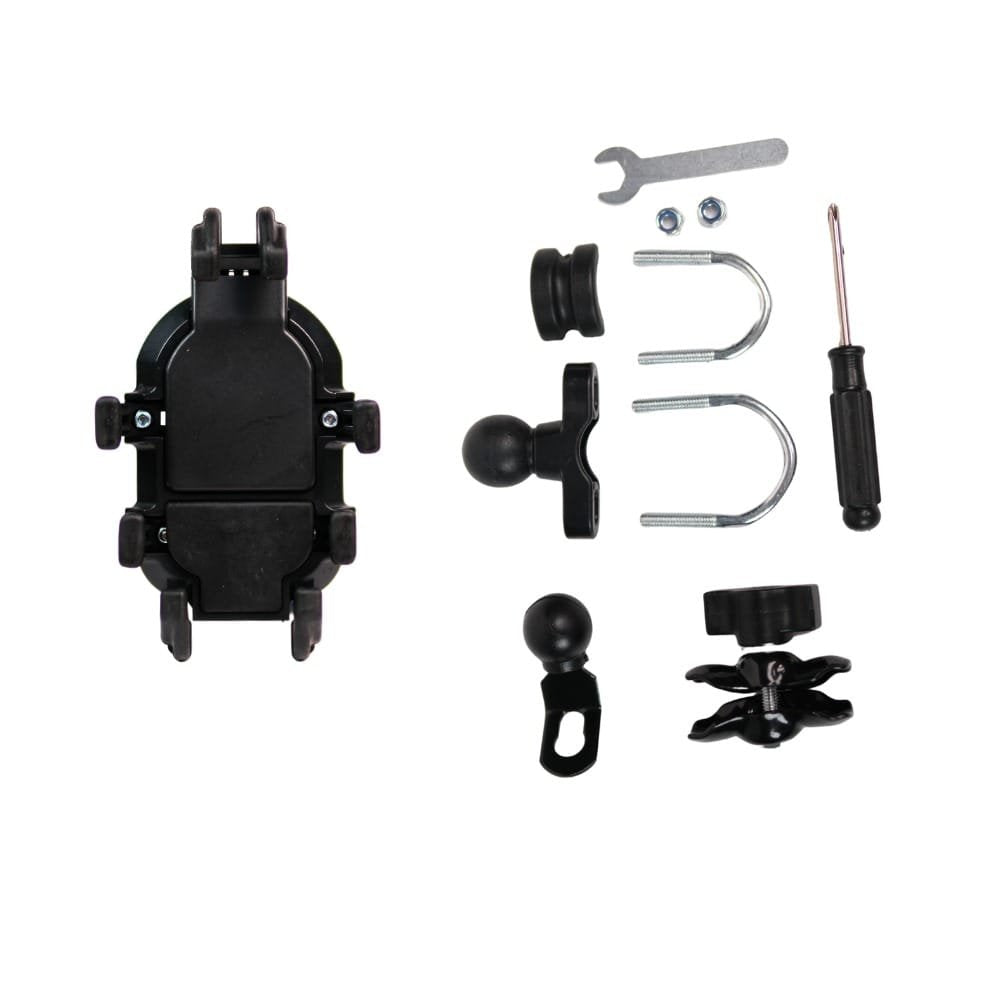 TANYU FP400 Titreşim Engelleyicili Tüm Motosikletlere Uyumlu Telefon Tutucu