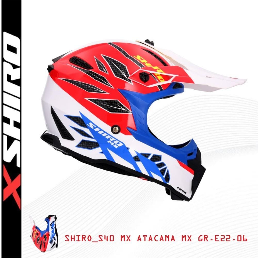 Shiro Offroad Atacama GR Cross Kask