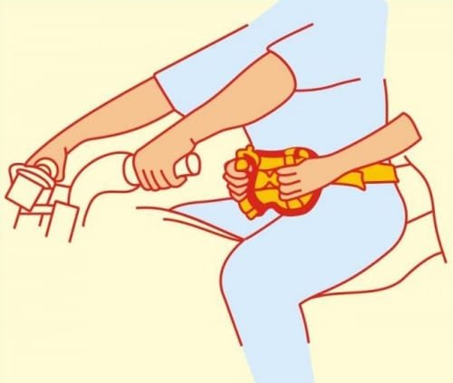 Tex Motosiklet Artçı Tutacağı Tutunma Aparatı