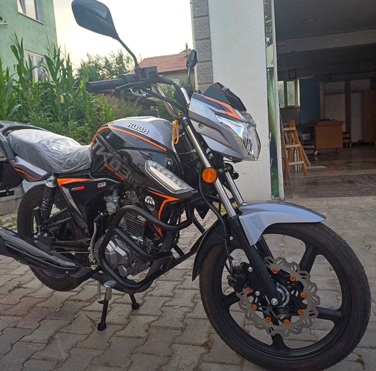 Kuba TK03 Ön Koruma Demiri Mat Siyah