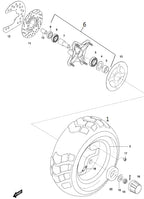 Kymco 450 ATV Ön Jant Orijinal