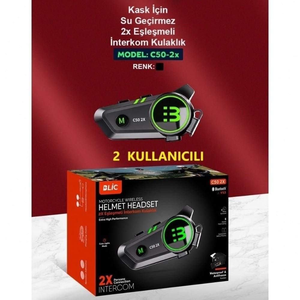 İNTERCOM C50-2X/ 2 HAT