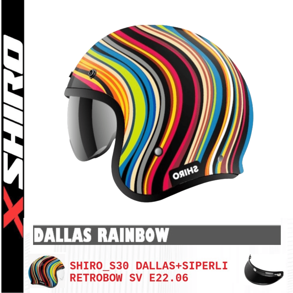 Shiro Retro Yarım Dallas Retrobow
