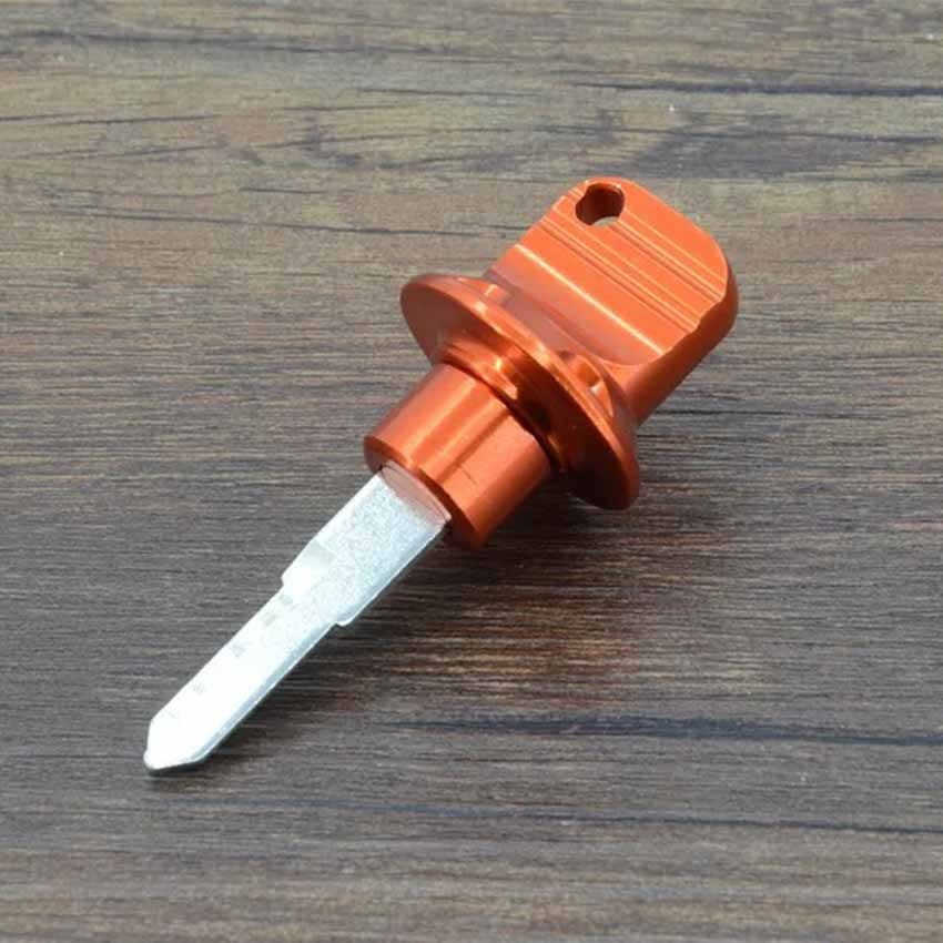 Motosiklet Anahtar Kafalık Anahtarlık Universal