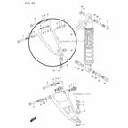 Atv 450 Salıncak Ön Sol Üst Hyosung - Kanuni