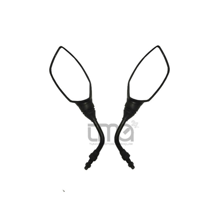 Bajaj - Tvs Rtr Apache Ayna Takım Siyah Orjinal