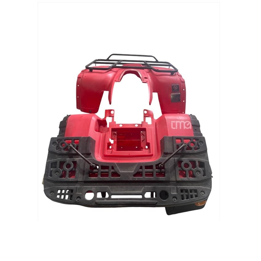 Atv 250 Kaporta Ön ve Arka Çamurluk Kırmızı Portbagaj Dahil