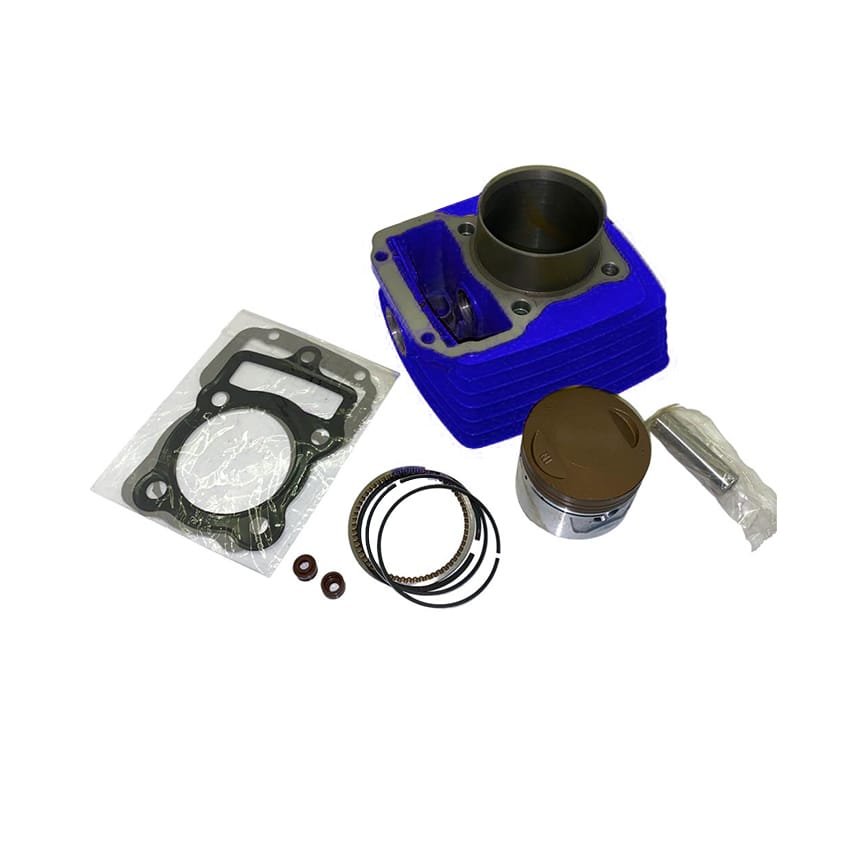 CG 125 Silindir Piston Seti Kısa Petek 15P Mavi