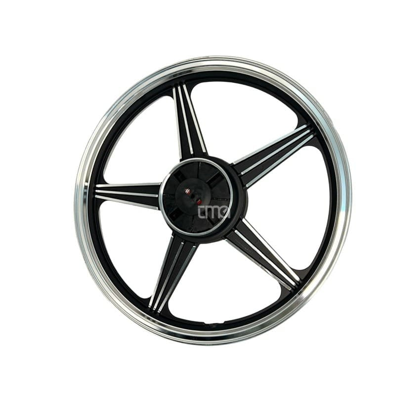 Cg Arka Çelik Jant Siyah Geniş Göbek 1.60x18