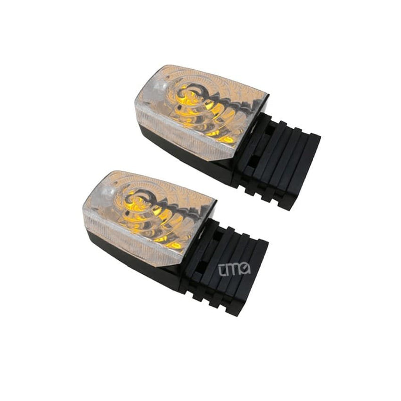 Honda 125 CGL Sinyal 2'li Takım Beyaz Camlı