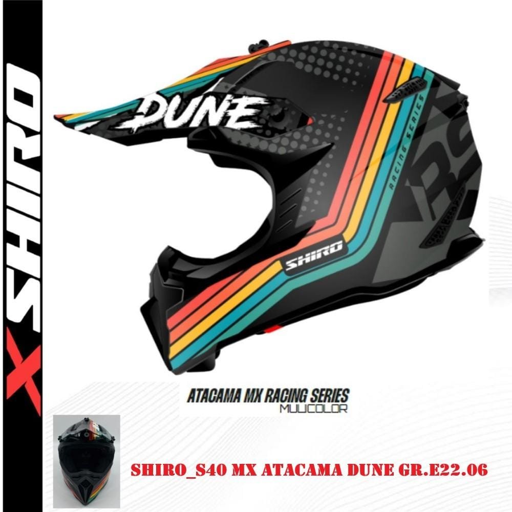 Shiro Offroad Atacama Dune Cross Kask