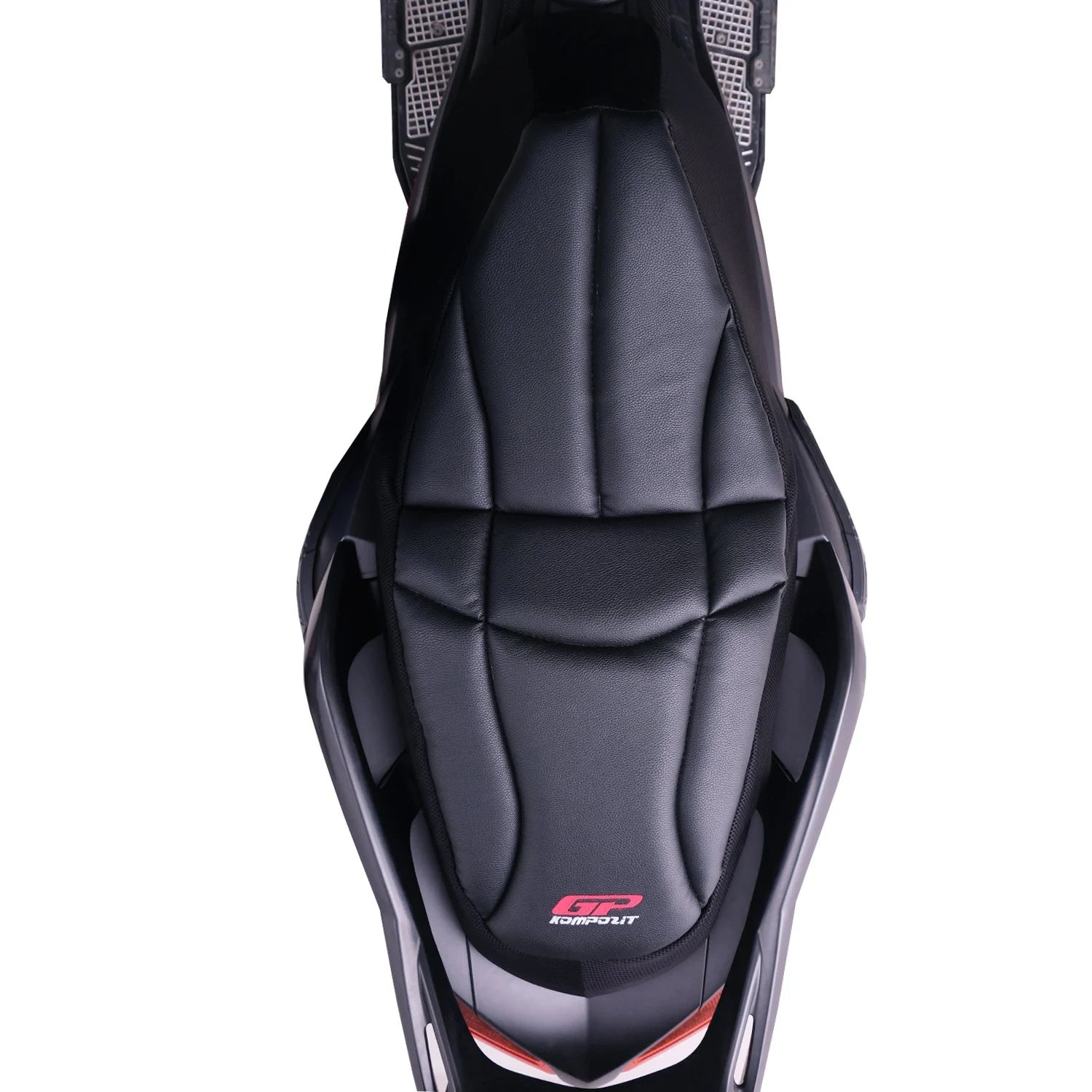 Yamaha XMAX 250-400 2018-2024 Uyumlu Fileli Motosiklet Konfor Sele Kılıfı Siyah