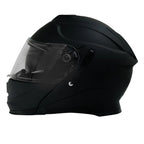 MY HELMET MKS002-B Güneş Vizörlü Şeffaf Çene Açılır Motosiklet Kaskı