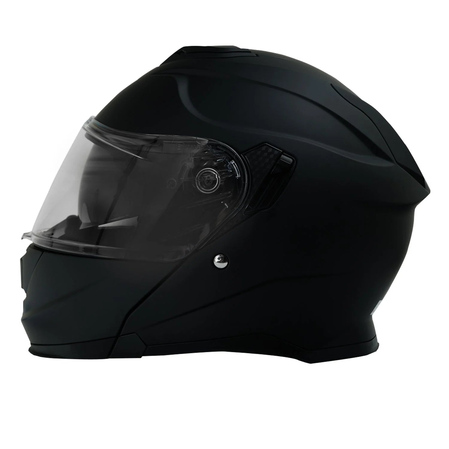 MY HELMET MKS002-B Güneş Vizörlü Şeffaf Çene Açılır Motosiklet Kaskı