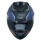 MY HELMET MKS002-BBR Güneş Vizörlü Şeffaf Çene Açılır Motosiklet Kaskı