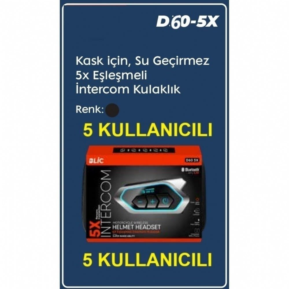 İNTERCOM D60-5X /5 HAT