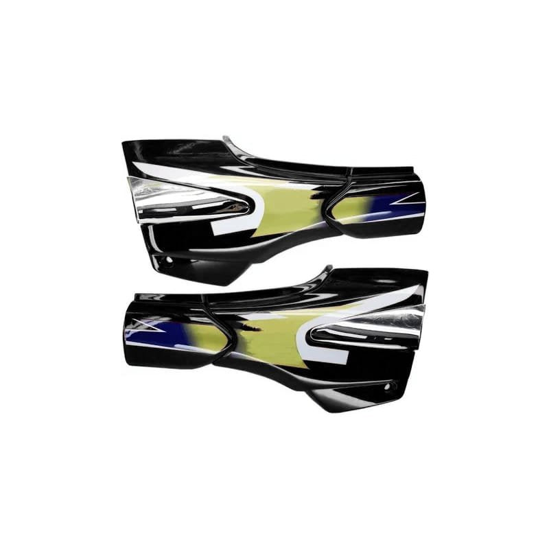 Kanuni Seyhan 125T Yan Kapak Sağ Sol Takım Siyah