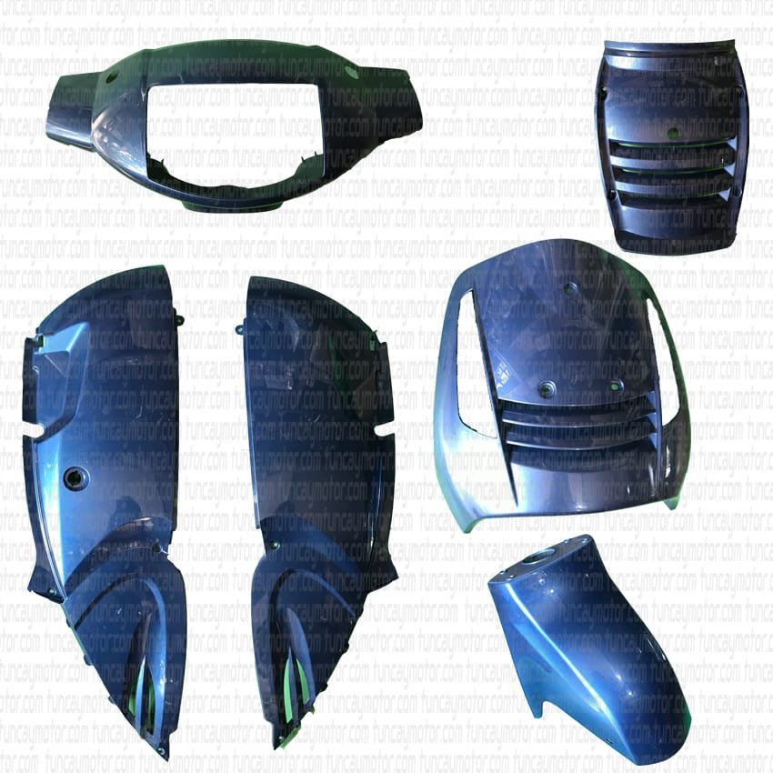 Kinetic Nova Kaporta Seti (Mavi-Gri)