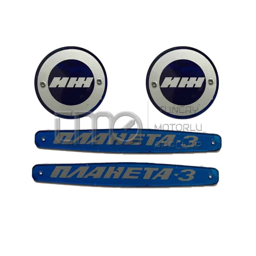 IZH Planet 3 Depo ve Çanta Arması Set