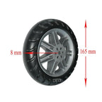 Çok Amaçlı Plastik Dolma Teker 165mm