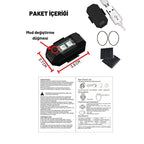 Şarjlı Mini Led Işık/motor Çakar Led/drone Işığı/anti Çarpışma Uyarı Işığı