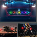 Şarjlı Mini Led Işık/motor Çakar Led/drone Işığı/anti Çarpışma Uyarı Işığı