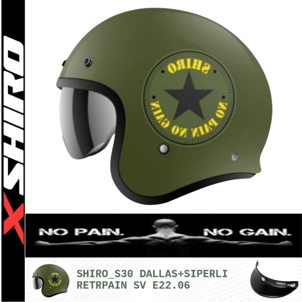 Shiro Retro Yarım Dallas Retrpain