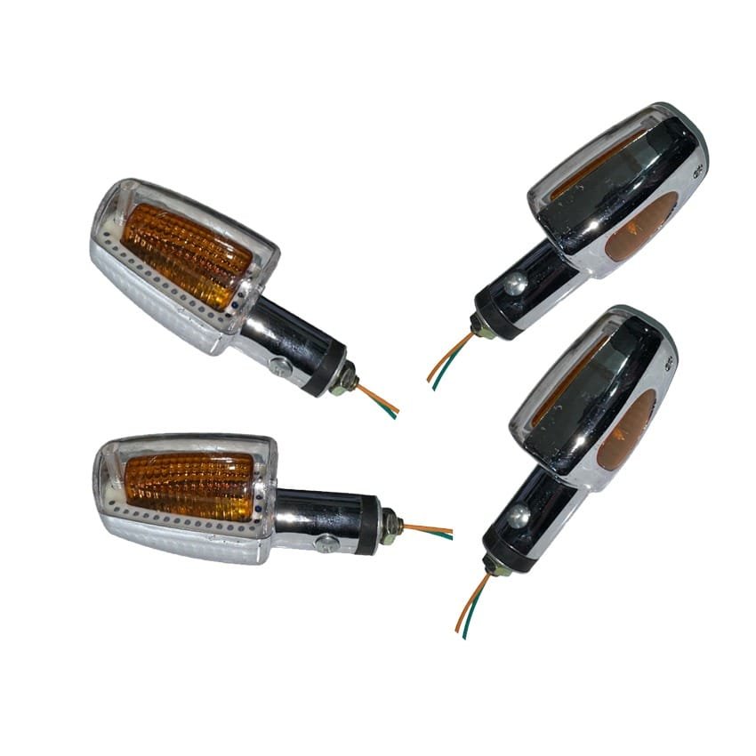 Sinyal Takımı Nikel 4'lü Set Çift Taraflı Yanar