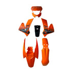 Yuki YK250 GY-7 İzci Cross Kaporta Seti Turuncu - Kırmızı - Beyaz - Siyah 6 Parça Orijinal