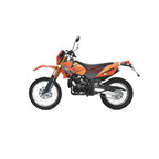 Yuki YK250 GY-7 İzci Cross Kaporta Seti Turuncu - Kırmızı - Beyaz - Siyah 6 Parça Orijinal